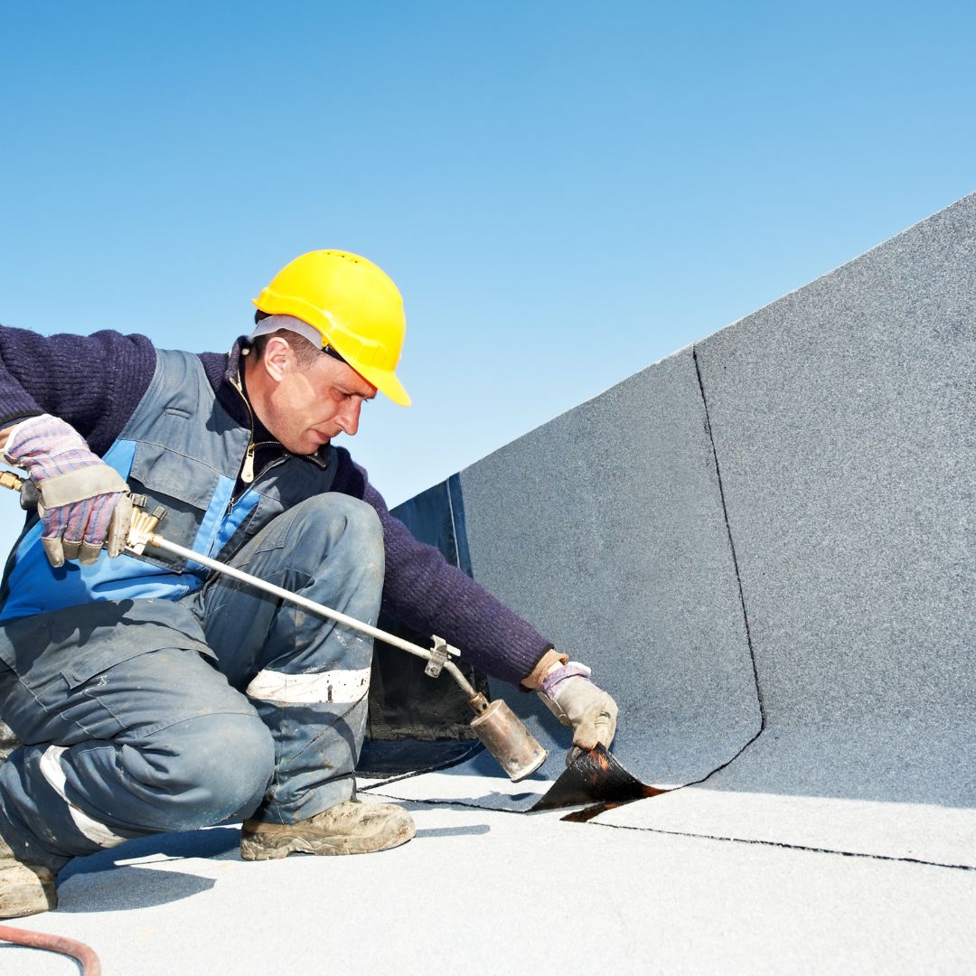 installing TPO roof