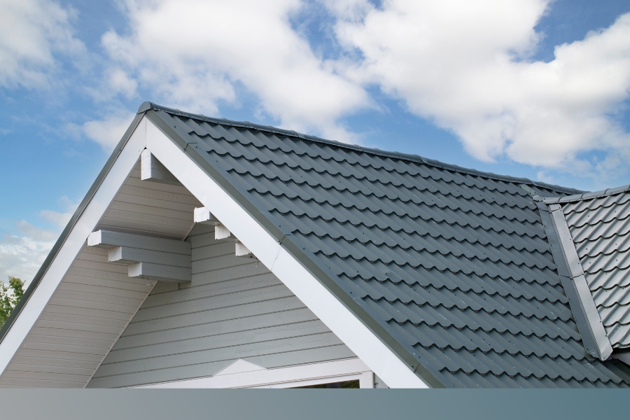 image of a metal roof