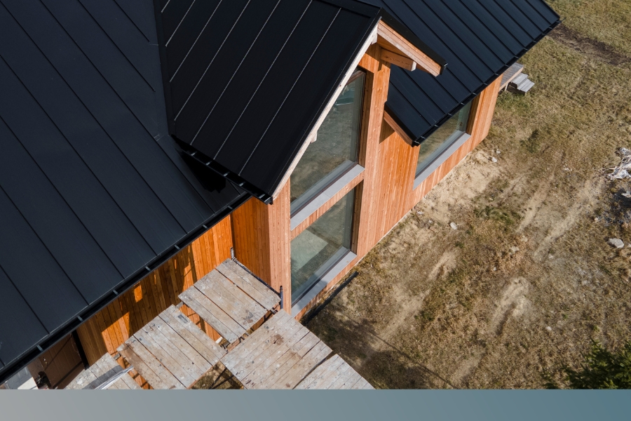 image of a metal roof