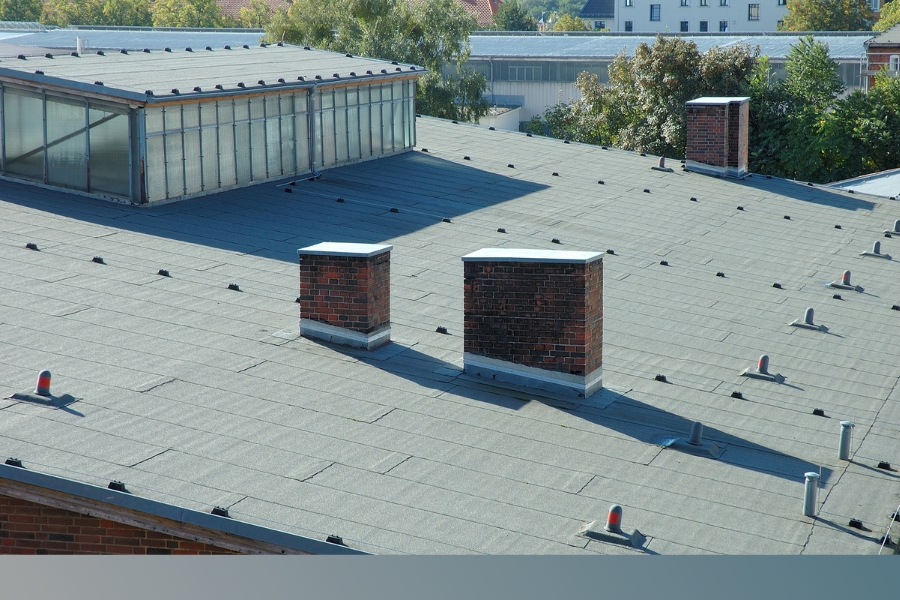 image of a commercial roof