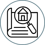 roof inspection icon