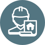 roofing contractor icon