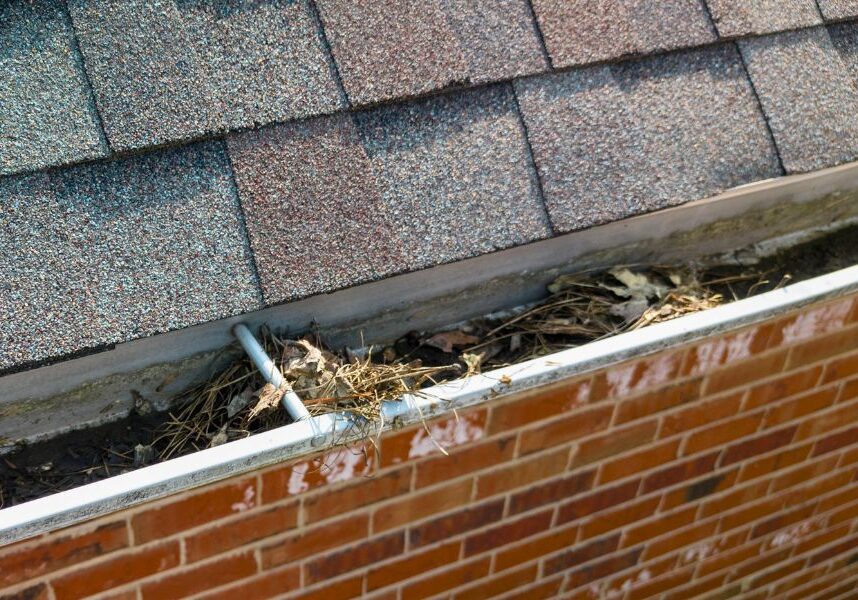 Dirty gutters